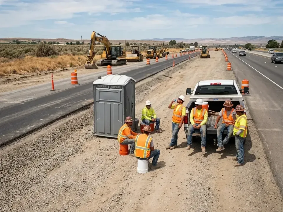 highway-road-construction-crew-007 — frequently asked questions, Porta Potty and Restroom Rentals in Monticello, UT